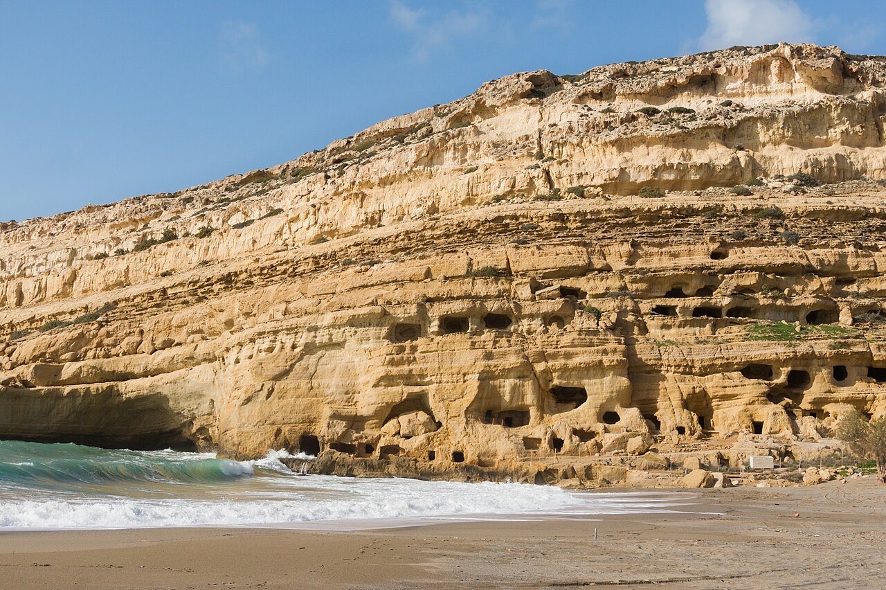Matala: Caves, Hippies and the Beach That Made It Famous