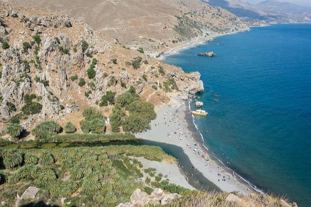 Preveli Palm Beach